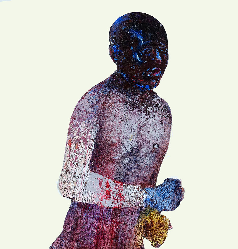 center detail, Footrace No. 4